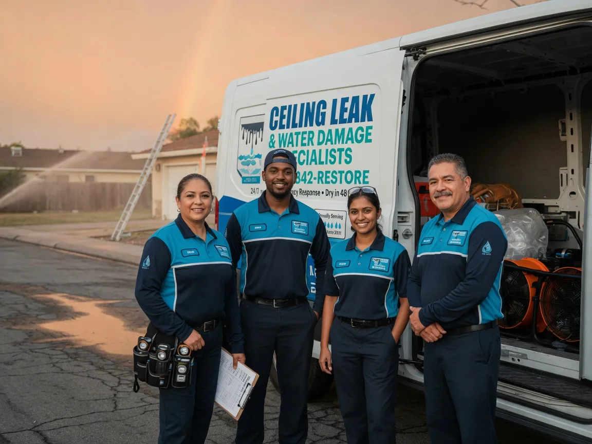 Ceiling Leak Cleanup company in Maryneal, TX